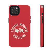 Central Missouri Wrestling Vintage Logo Tough Phone Cases