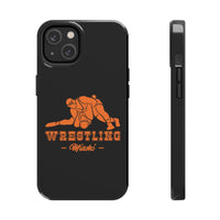 Wrestling Miami with Orange Wrestling Graphic Tough Phone Cases