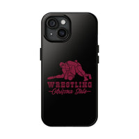 Wrestling Arizona State Wrestling Graphic Tough Phone Cases