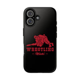 Wrestling Miami with Red Wrestling Graphic Tough iPhone and Samsung Galaxy Cases  Phone Case