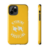 Wyoming Wrestling Vintage Logo Tough iPhone and Samsung Galaxy Cases  Phone Case