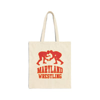 Maryland Wrestling Canvas Tote Bag  Bags
