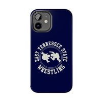 East Tennessee State Wrestling Vintage Logo Tough Phone Cases