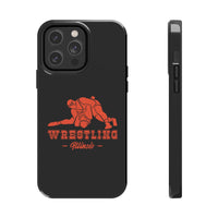 Wrestling Illinois Wrestling Graphic Tough Phone Cases