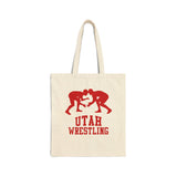 Utah Wrestling Canvas Tote Bag  Bags