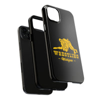 Wrestling Michigan Wrestling Graphic Tough Phone Cases