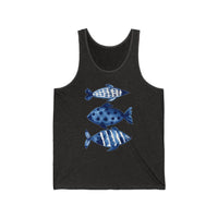 3 Indigo Fish Tank Top  Tank Top