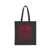 Indianapolis Wrestling Canvas Tote Bag  Bags