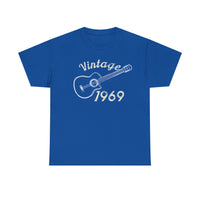 Vintage Guitar 1969 50th Birthday Shirt  T-Shirt