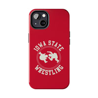 Iowa State Wrestling Vintage Logo Tough Phone Cases