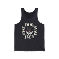 Best Dog Mom Ever Puppy Tank Top  Tank Top
