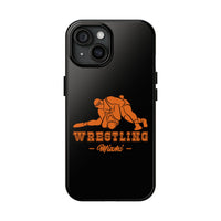 Wrestling Miami with Orange Wrestling Graphic Tough Phone Cases