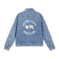 Arizona State Wrestling Logo Denim Jacket