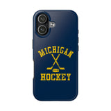 Vintage Michigan Hockey Tough iPhone and Samsung Galaxy Cases  Phone Case