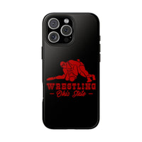 Wrestling Ohio State Wrestling Graphic Tough Phone Cases