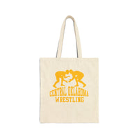 Central Oklahoma Wrestling Canvas Tote Bag  Bags