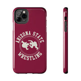 Arizona State Wrestling Vintage Logo Tough iPhone and Samsung Galaxy Cases  Phone Case