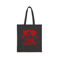Utah Wrestling Canvas Tote Bag  Bags