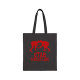 Utah Wrestling Canvas Tote Bag  Bags