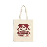 Massachusetts Wrestling Canvas Tote Bag  Bags