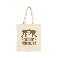 Texas State Wrestling Canvas Tote Bag  Bags