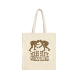 Texas State Wrestling Canvas Tote Bag  Bags