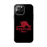 Wrestling Miami with Red Wrestling Graphic Tough Phone Cases