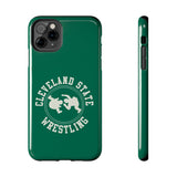 Cleveland State Wrestling Vintage Logo Tough iPhone and Samsung Galaxy Cases  Phone Case
