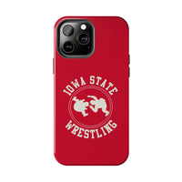 Iowa State Wrestling Vintage Logo Tough Phone Cases