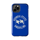 Georgia State Wrestling Vintage Logo Tough iPhone and Samsung Galaxy Cases  Phone Case