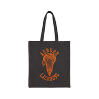 Auburn Lacrosse Vintage Lacrosse Stick Canvas Tote Bag