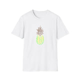 Pineapple in Line Art  T-Shirt