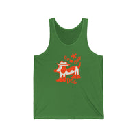 Cowboy Dog Designer Tank Top  Tank Top