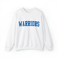 Warriors Sweatshirt (Blue Athletic Text)