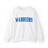 Warriors Sweatshirt (Blue Athletic Text)