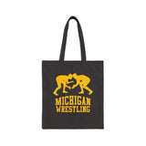 Michigan Wrestling Canvas Tote Bag  Bags