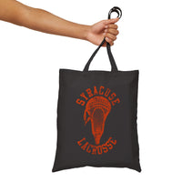 Syracuse Lacrosse Vintage Lacrosse Stick Canvas Tote Bag  Bags