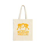 Michigan Wrestling Canvas Tote Bag  Bags