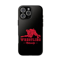 Wrestling Nebraska Wrestling Graphic Tough Phone Cases