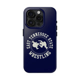 East Tennessee State Wrestling Vintage Logo Tough Phone Cases