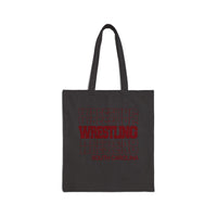 South Carolina Wrestling in Modern Stacked Lettering Canvas Tote Bag  Bags