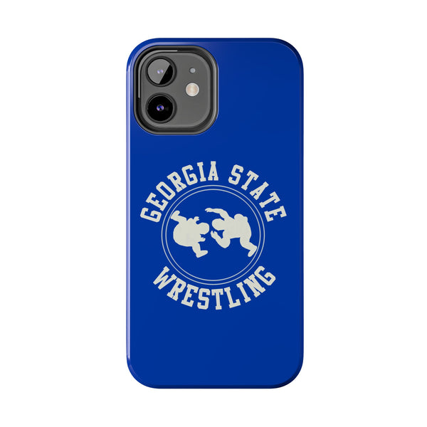 Georgia State Wrestling Vintage Logo Tough iPhone and Samsung Galaxy Cases  Phone Case