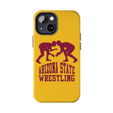 Arizona State Wrestling on Gold Tough Phone Cases