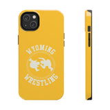 Wyoming Wrestling Vintage Logo Tough iPhone and Samsung Galaxy Cases  Phone Case