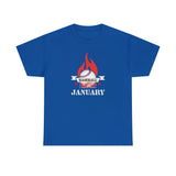 Baseball Legends Are Born In January T-Shirt