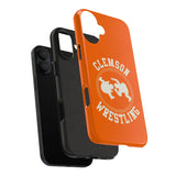 Clemson Wrestling Vintage Logo Tough Phone Cases