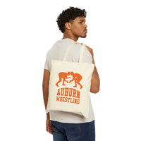 Auburn Wrestling Canvas Tote Bag  Bags