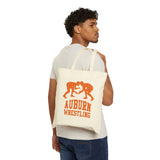 Auburn Wrestling Canvas Tote Bag  Bags