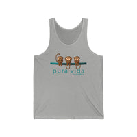 Costa Rica Monkeys Tank Top Sleeveless Top Singlet  Tank Top