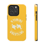 Wyoming Wrestling Vintage Logo Tough iPhone and Samsung Galaxy Cases  Phone Case